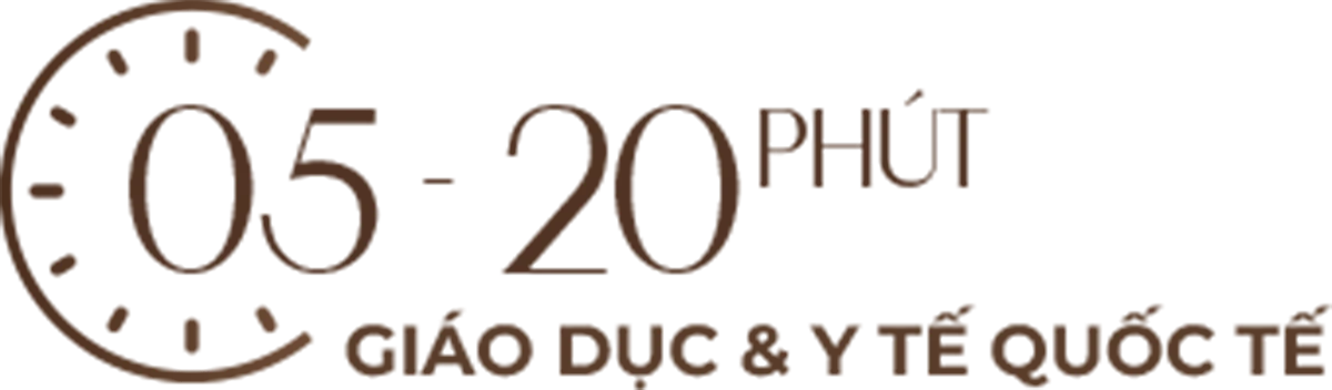 05 - 20 phút — Giáo dục & y tế quốc tế